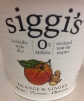Orange & Ginger Icelandic Style Skyr