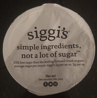 Vanilla icelandic style cream-skyr strained low-fat yogurt, vanilla