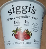 Siggi's Strawberry Yogurt