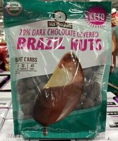 70% Dark Chocolate Covered Brazil Nuts