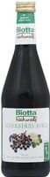 Organic elderberry juice