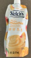 Peach mango protein smoothie