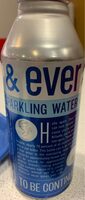 Sparkling water balanced with electrolytes