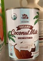Organic Unsweetened Coconut Milk