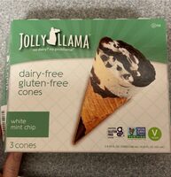 Gluten Free White Mint Cone