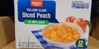 Yellow cling Diced Peach