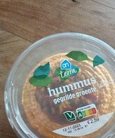 Hummus gegrilde groenten