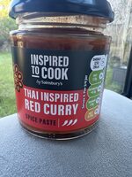 Thai inspired red curry