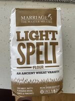 Light spelt flour