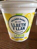 Lemon bio-live yogurt