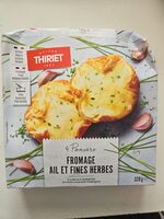 4 paniers fromage ail et fines herbes