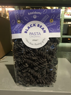 Fusilli d'Haricots Noirs Bio by Kazidomi