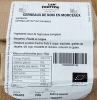 Cerneaux de noix en morceaux