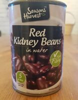 Red Kidney beans in water