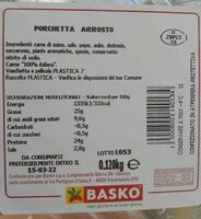 Porchetta arrosto