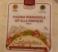 Piadina romagnola igp alla riminese