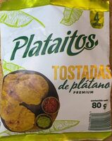 Tostadas de platano premium