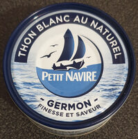 Thon blanc au naturel petit navire