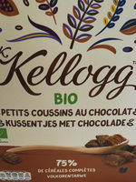 W. k. Kellogg bio petits coussins au chocolat