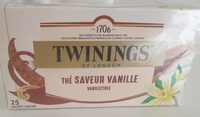 Thé Saveur Vanille