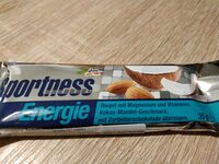 Bar, energy coconut