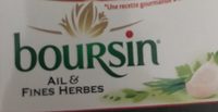 Boursin ail et fines herbes