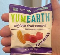 YumEarth fruit snacks