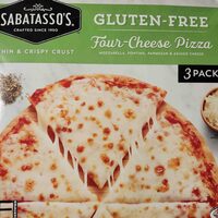 Gluten-free four cheese pizza