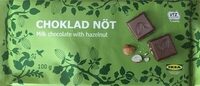 Chocolat au lait et aux noisettes