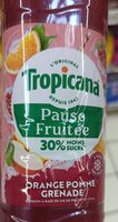 Pause fruitée orange pommes grenade