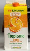 Orange with extra juicy bits