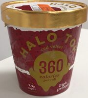 Red velvet ice cream
