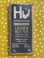 Nut Butter Filled Cashew Butter + Pure Vanilla Bean Dark Chocolate
