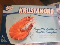 Crevettes Entières Cuites Congelées
