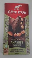 Chocolat noir amandes