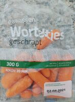 Worteltjes geschrapt
