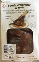 Souris d'agneau au thym