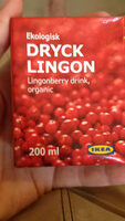 Dryck Lingon