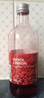 Dryck Lingon Lingonberry Drink Concentrate