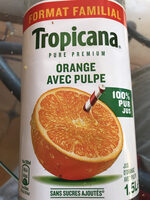 Tropicana pure premium orange avec pulpe