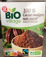 100% cacao maigre non sucré