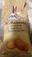 10 Madeleines saveur Vanille