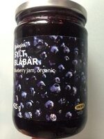Blueberry jam, organic