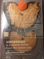 Vintersaga gingerbreads birds