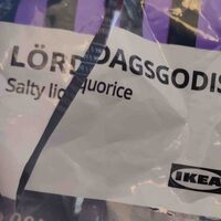 Lördagsgodis salty liquorice
