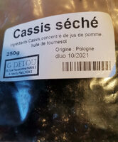 Cassis séché