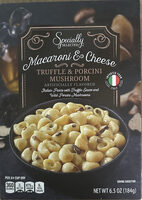 Macaroni & Cheese Truffle & Porcini Mushroom