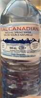 Natural Spring Water