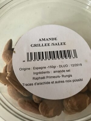 Amande grillée, salée by Raphaël Primeur