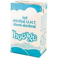 Lait stérilisé UHT demi-écrémé